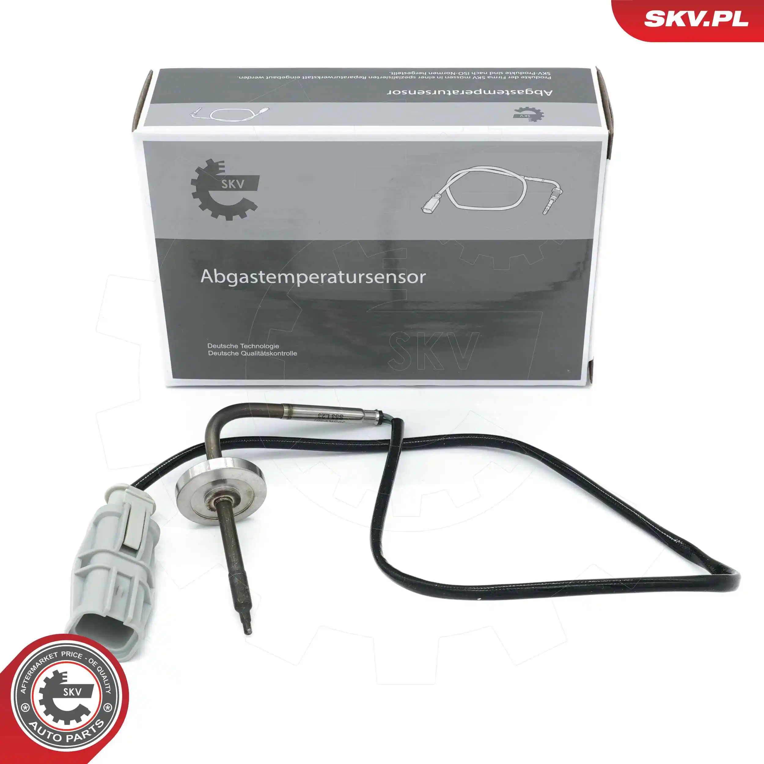 Sensor, exhaust gas temperature